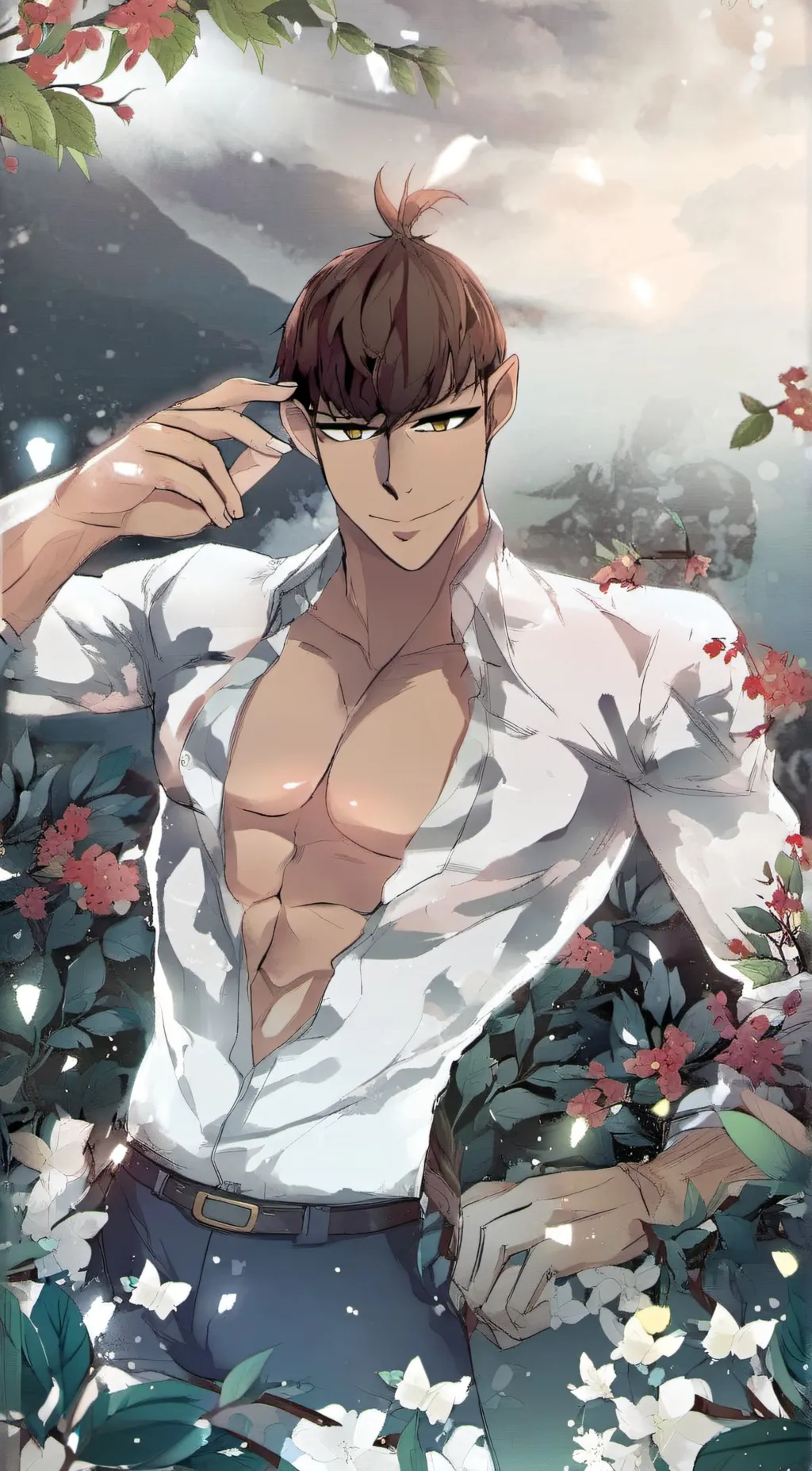 ai character: noah background