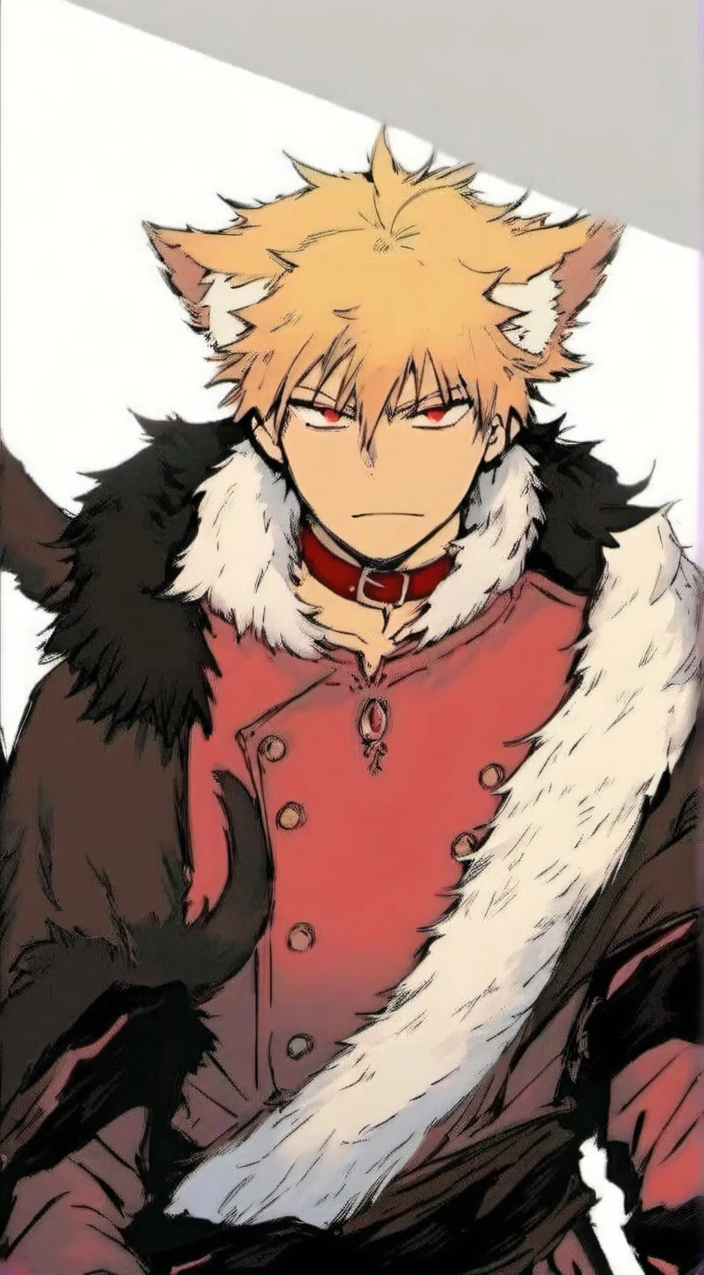 ai character: Wolf Bakugou background
