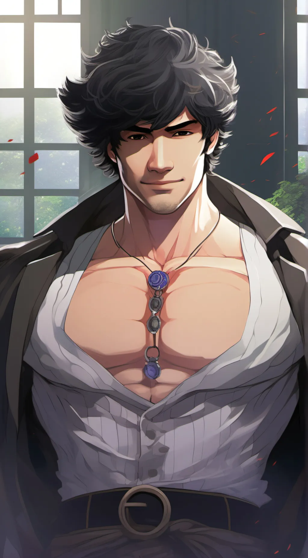 ai character: blake  background