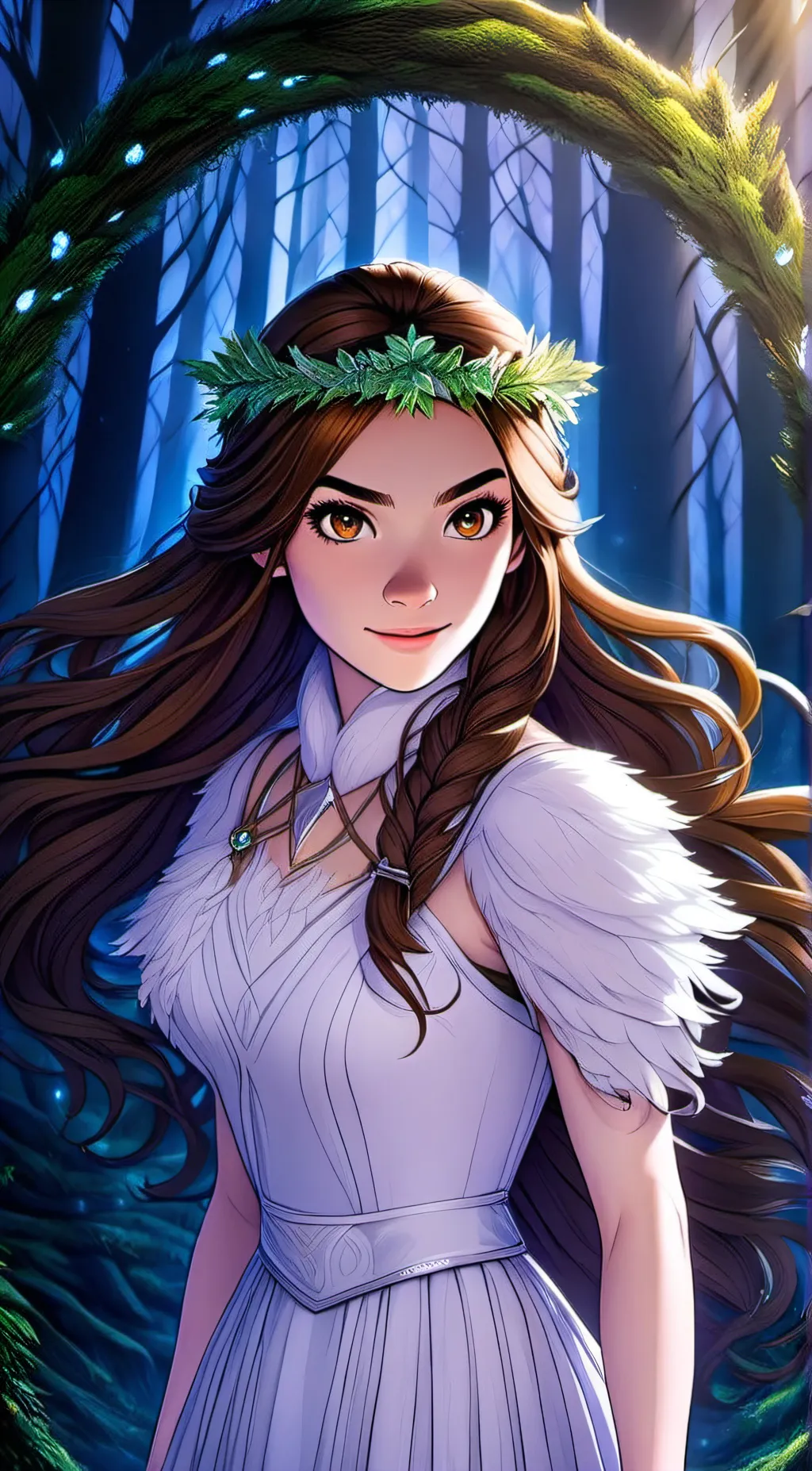 ai character: Evangeline background