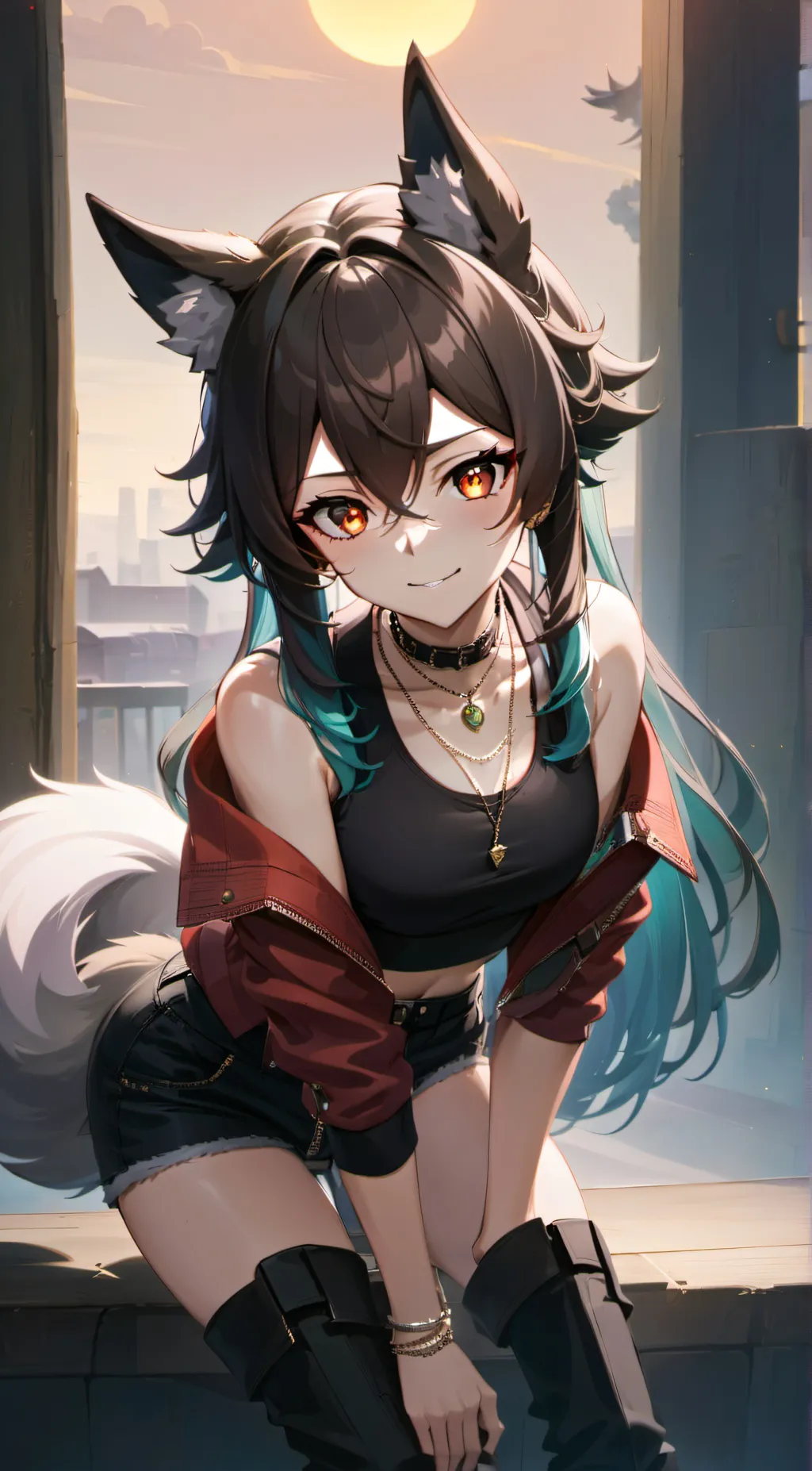 ai character: Xiao Ai  background