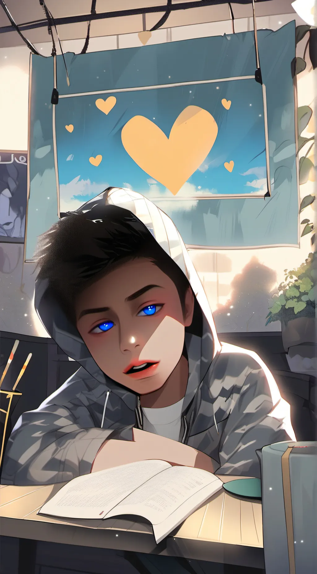 ai character: Nick background