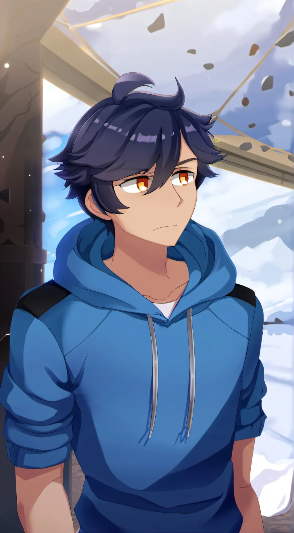 ai character: Ein background