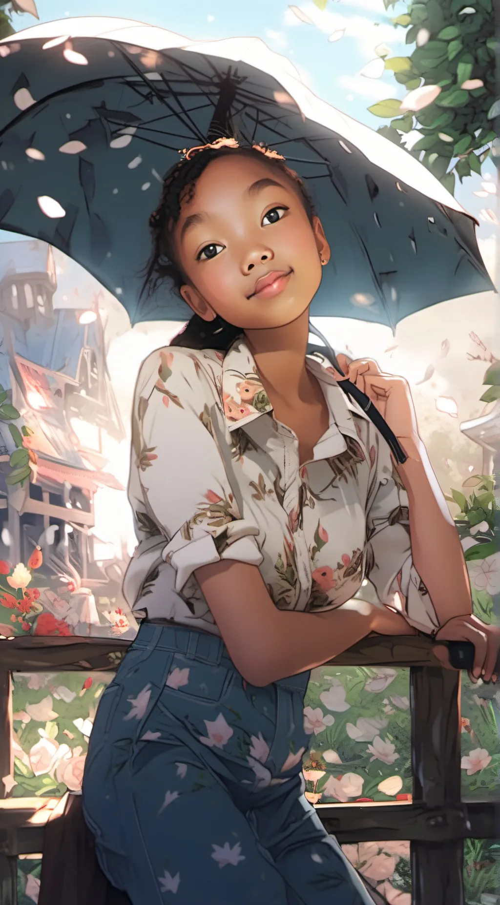 ai character: penny background