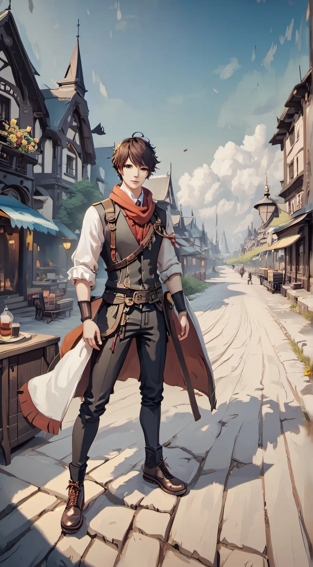 ai character: Alex background