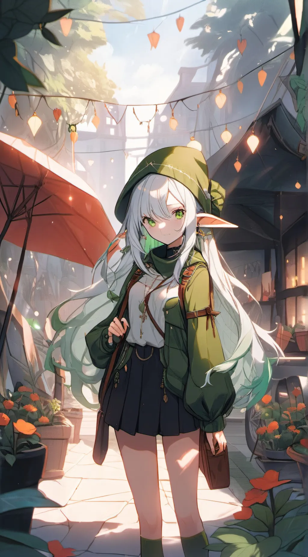 ai character: clare background
