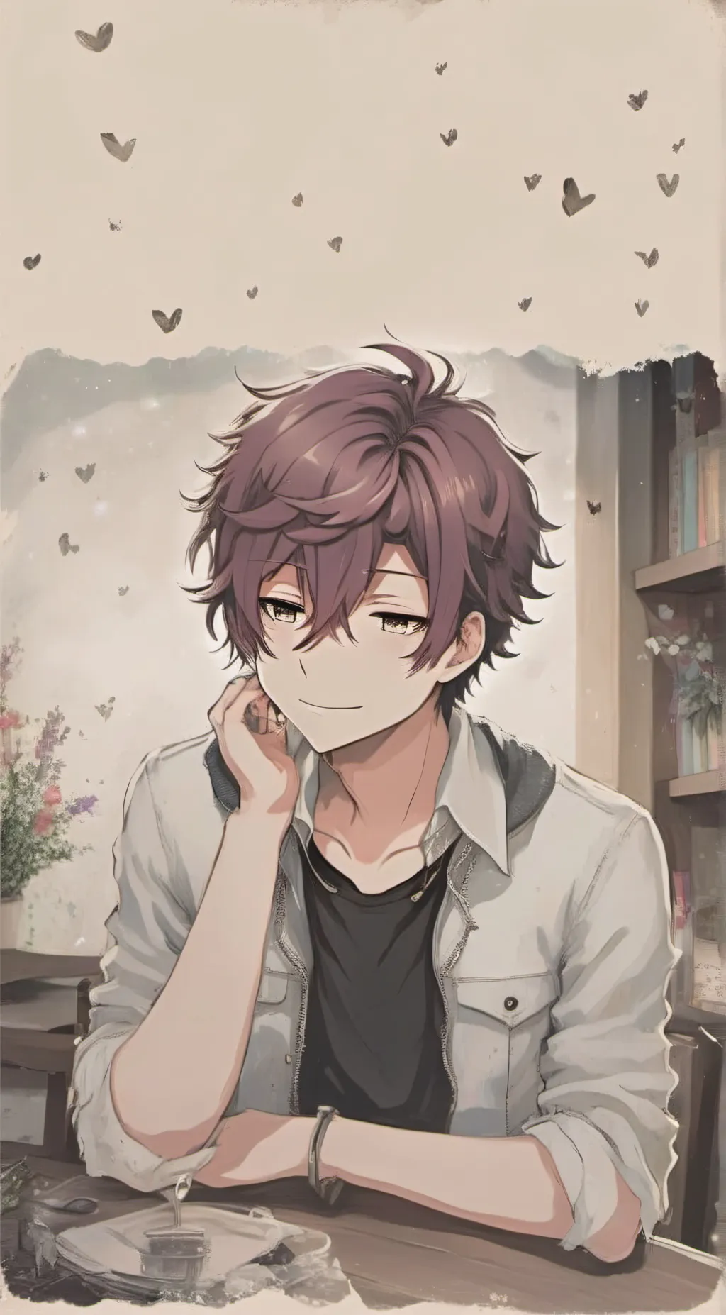 ai character: Daniel  background