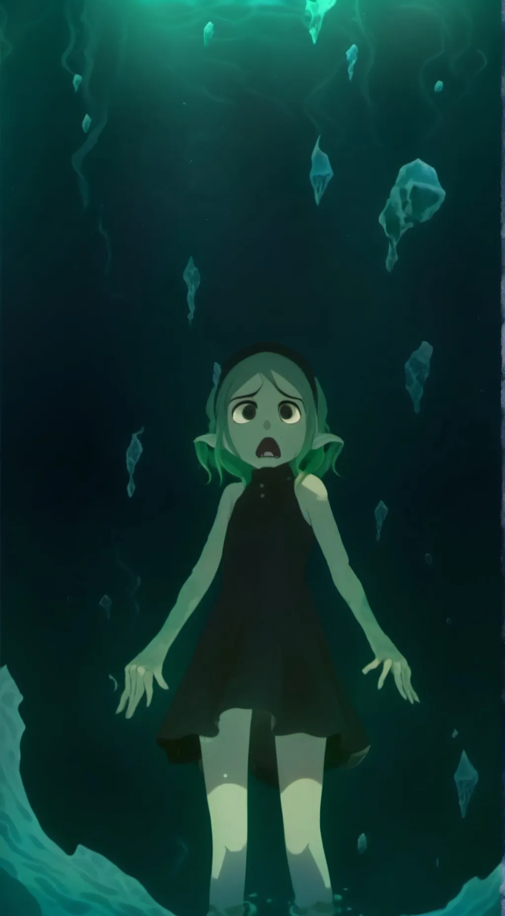ai character: melody  background