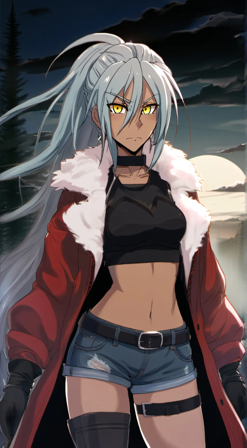 ai character: Velvela (Human) background