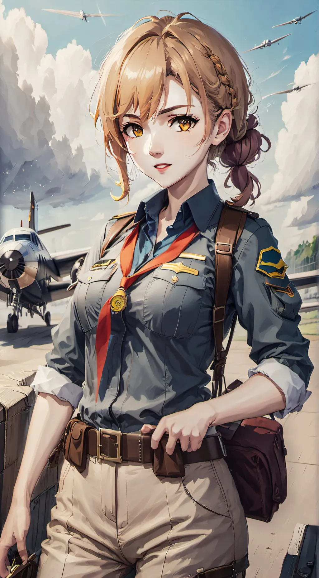 ai character: Gwen Bolyen background