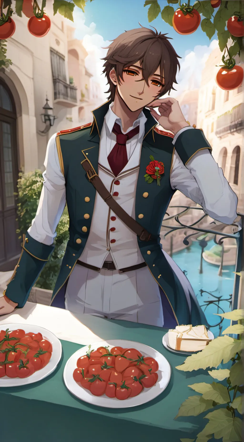 ai character: Spain background