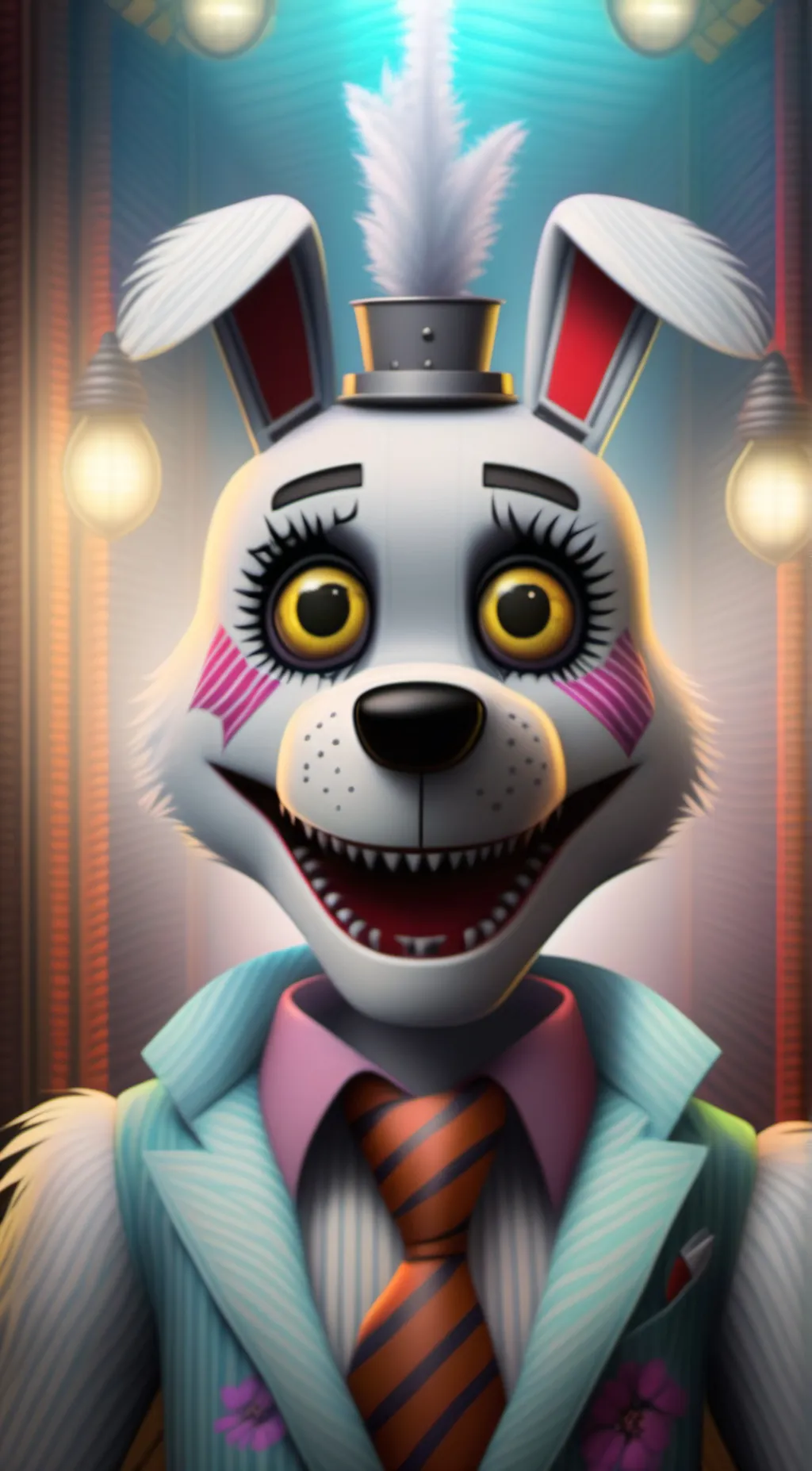 ai character: Vanny background