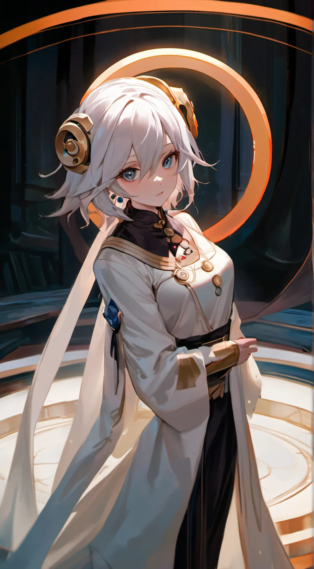 ai character: Aryas guard  background