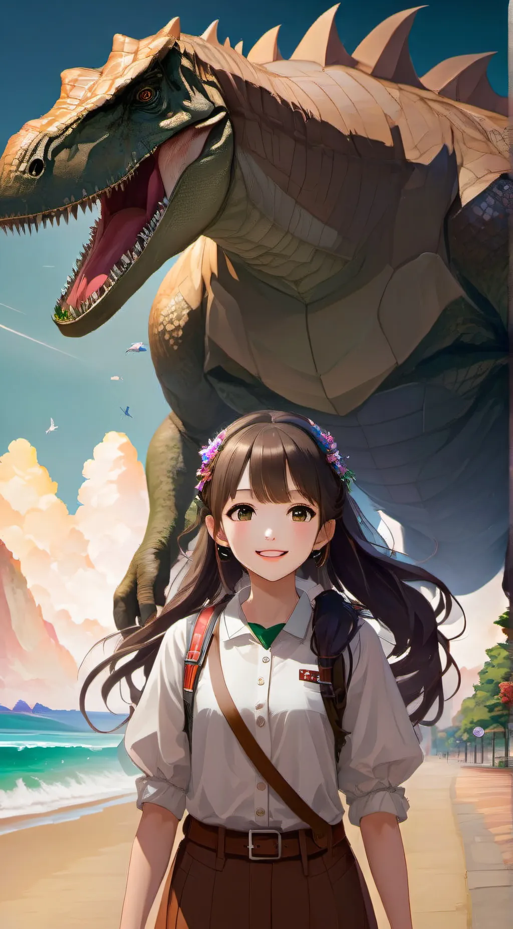ai character: Leila background