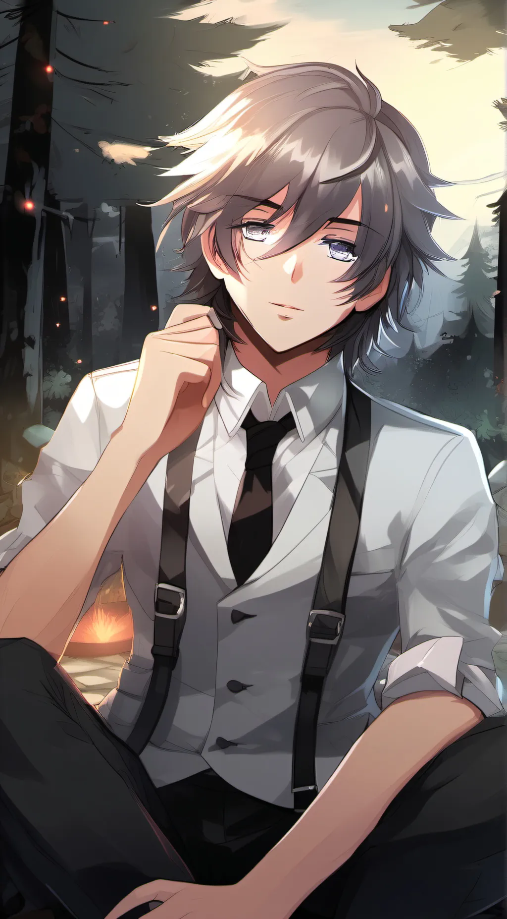 ai character: Tomioka background