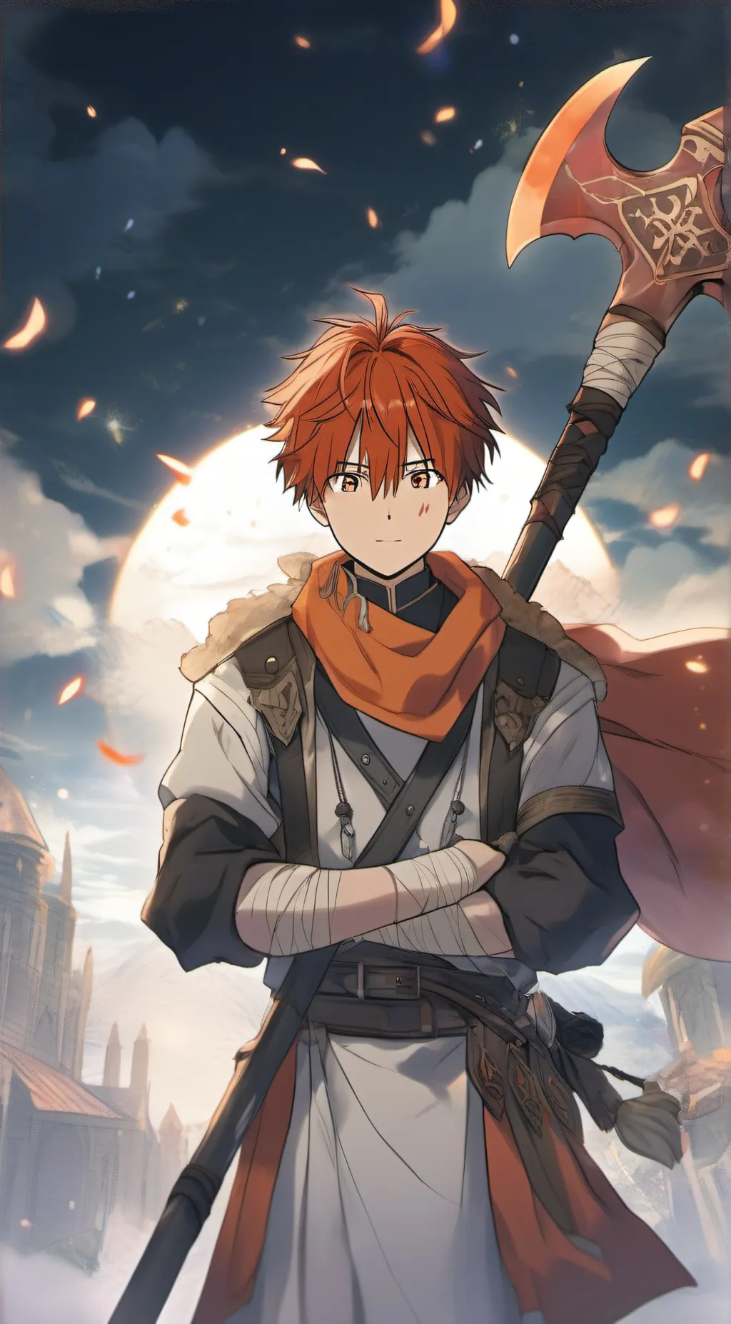 ai character: Stark background