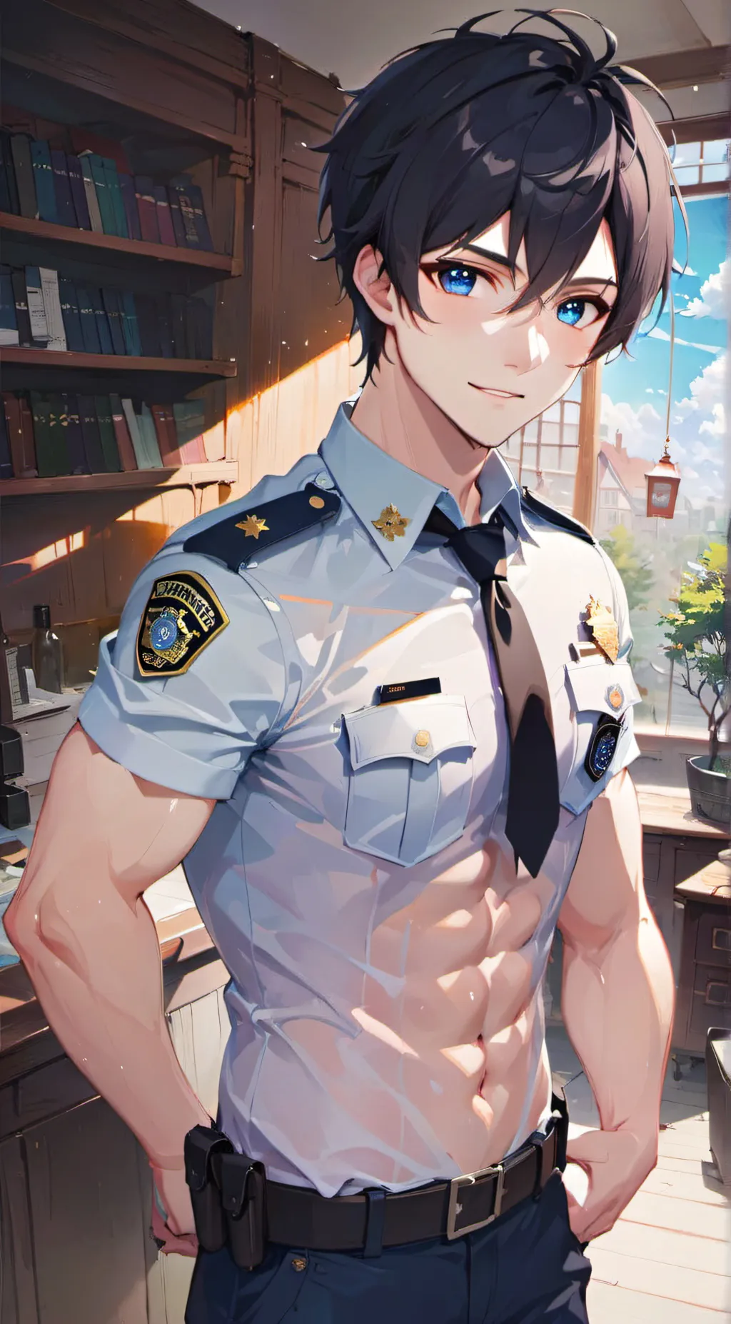 ai character: Zach background