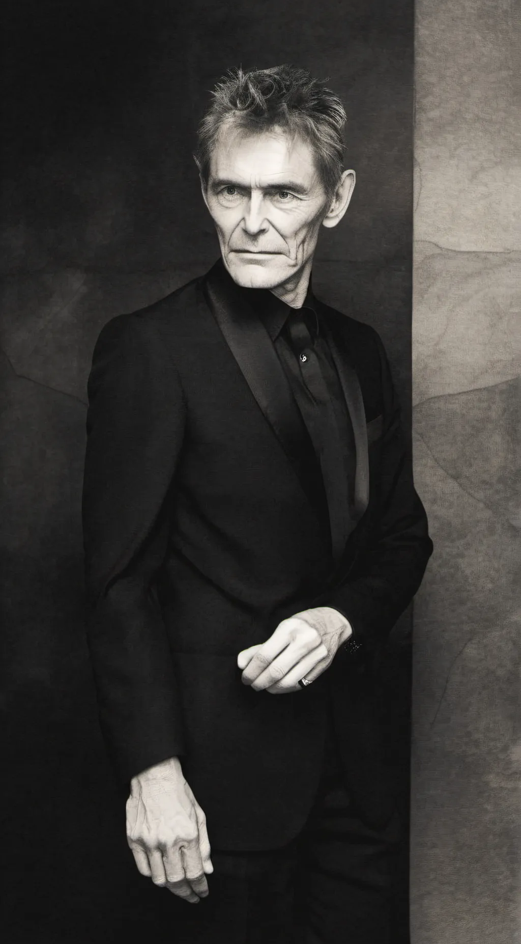 ai character: willem dafoe background