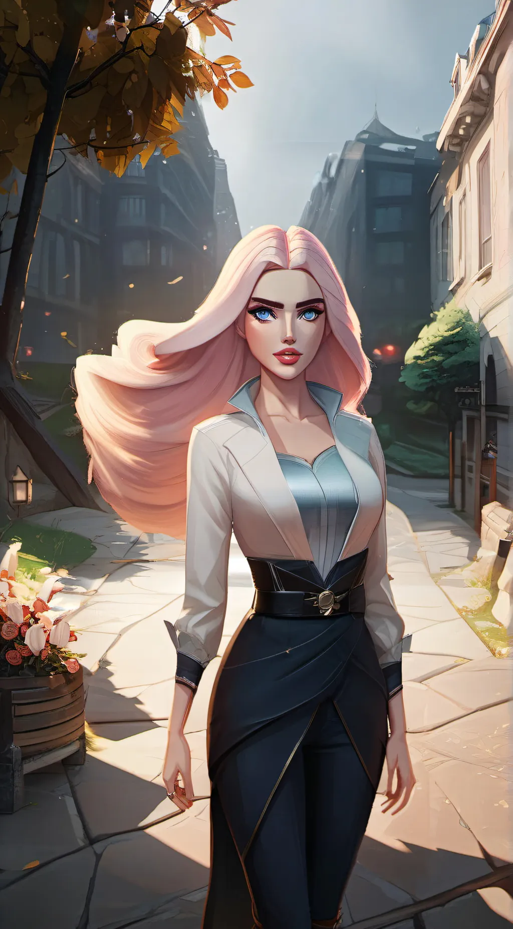 ai character: Kylie background
