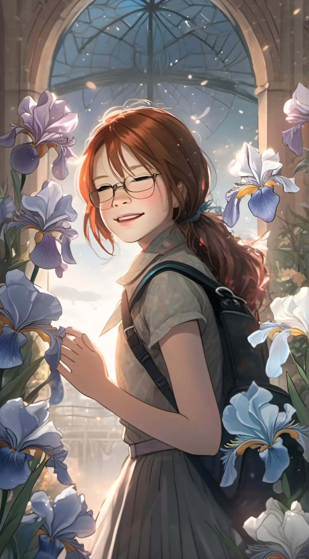 ai character: Iris background