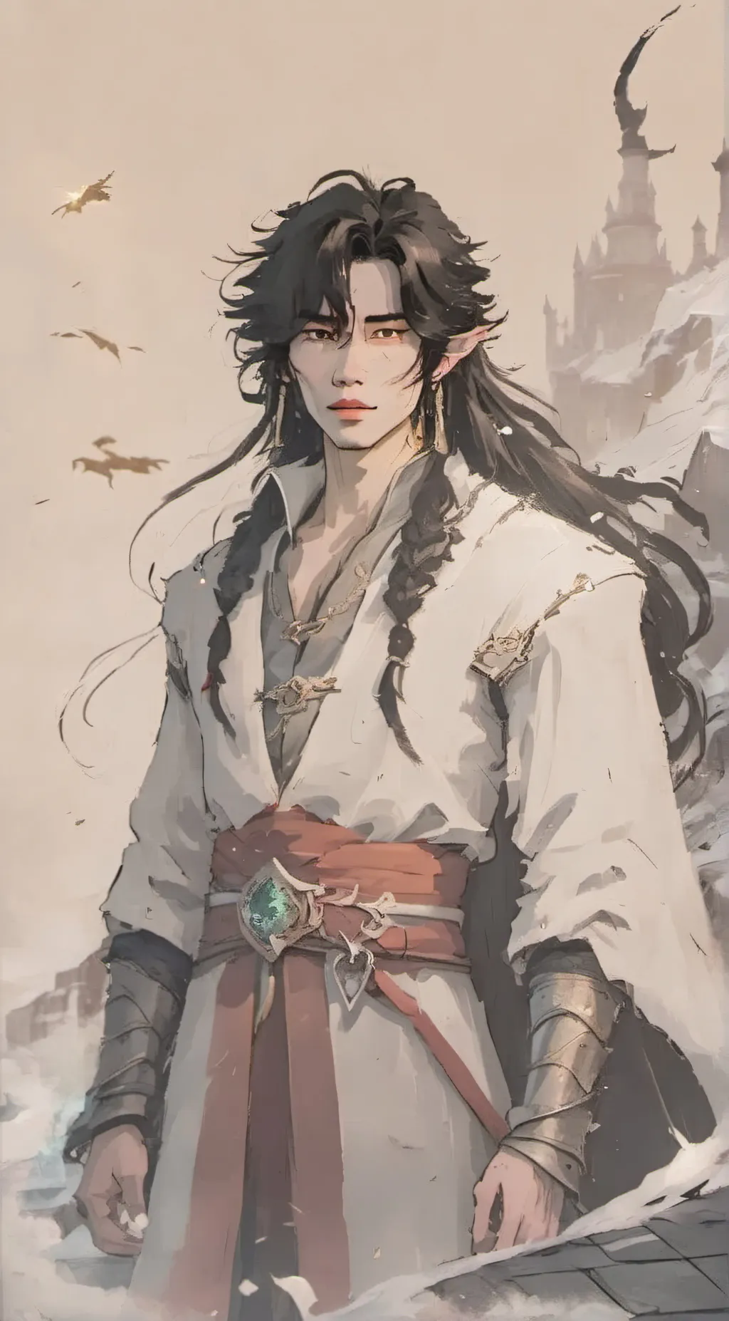 ai character: Prince Ryujin background
