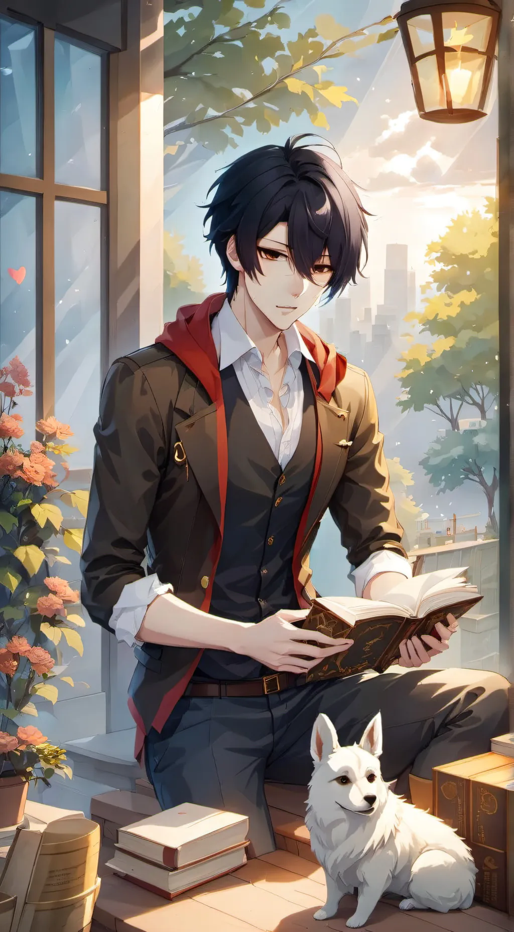 ai character: Alex background