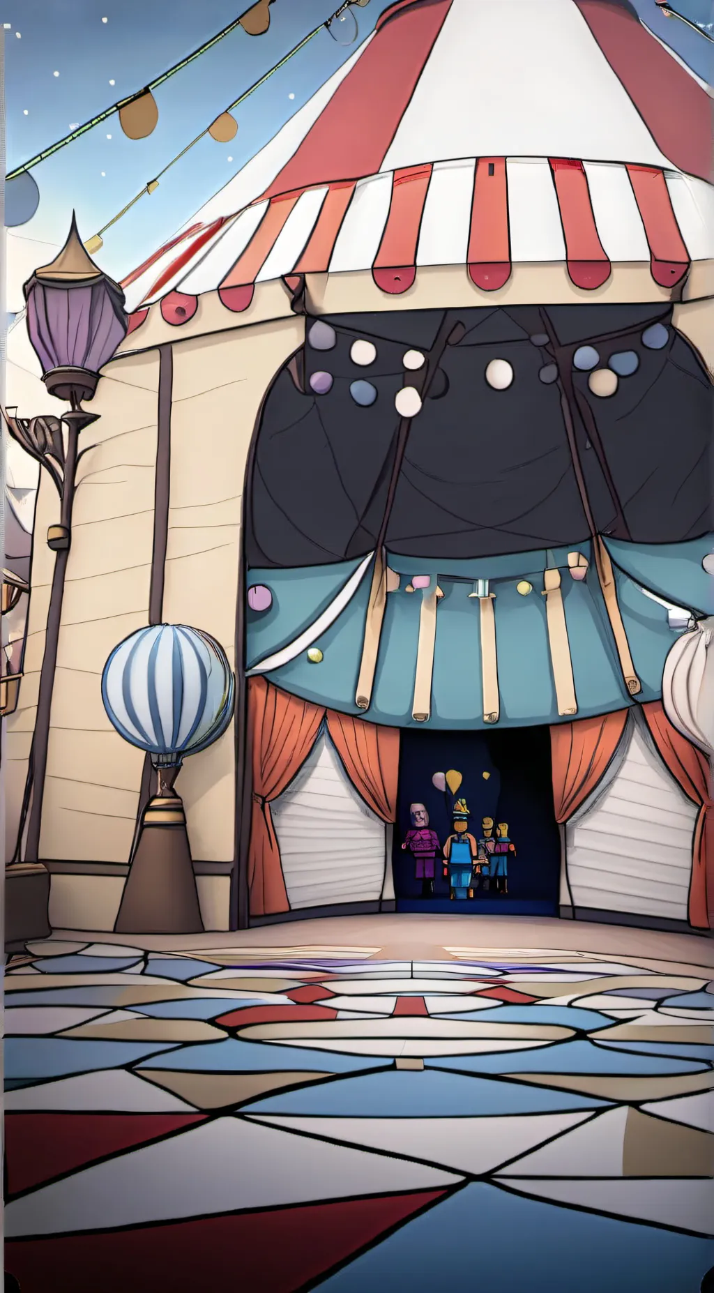 ai character: DOORS Mix W/ TADC background