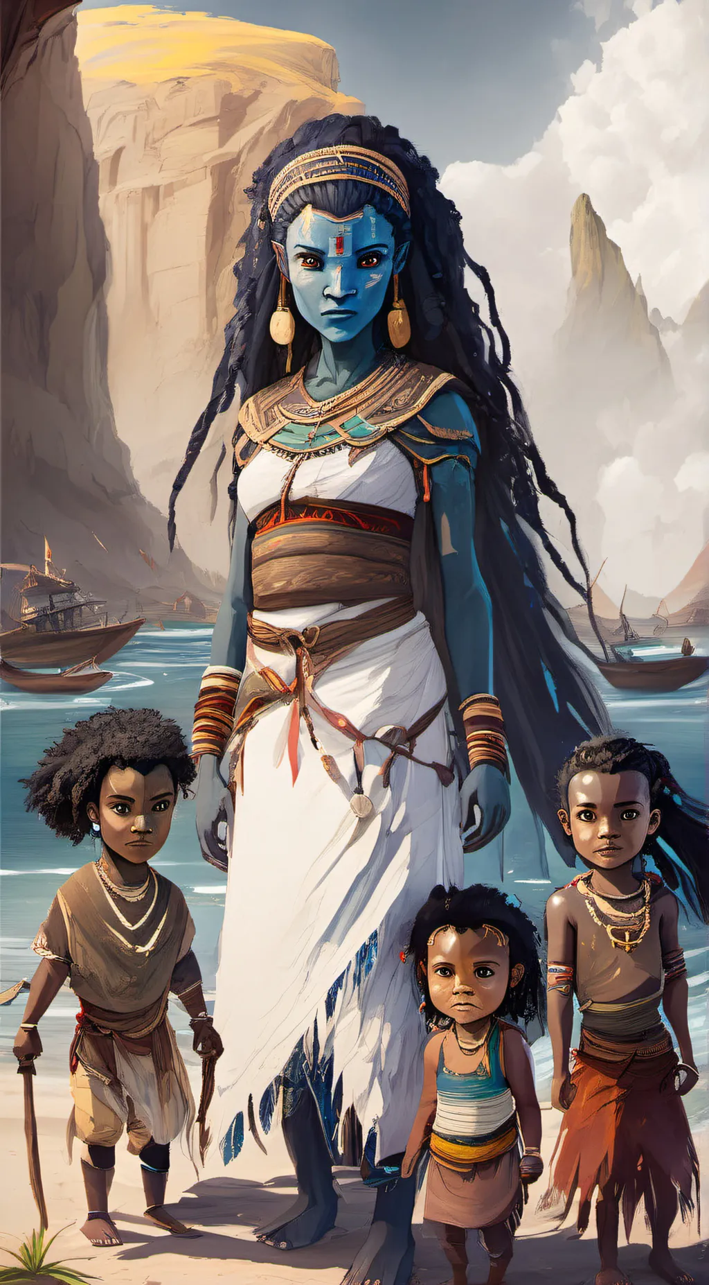 ai character: Kira background