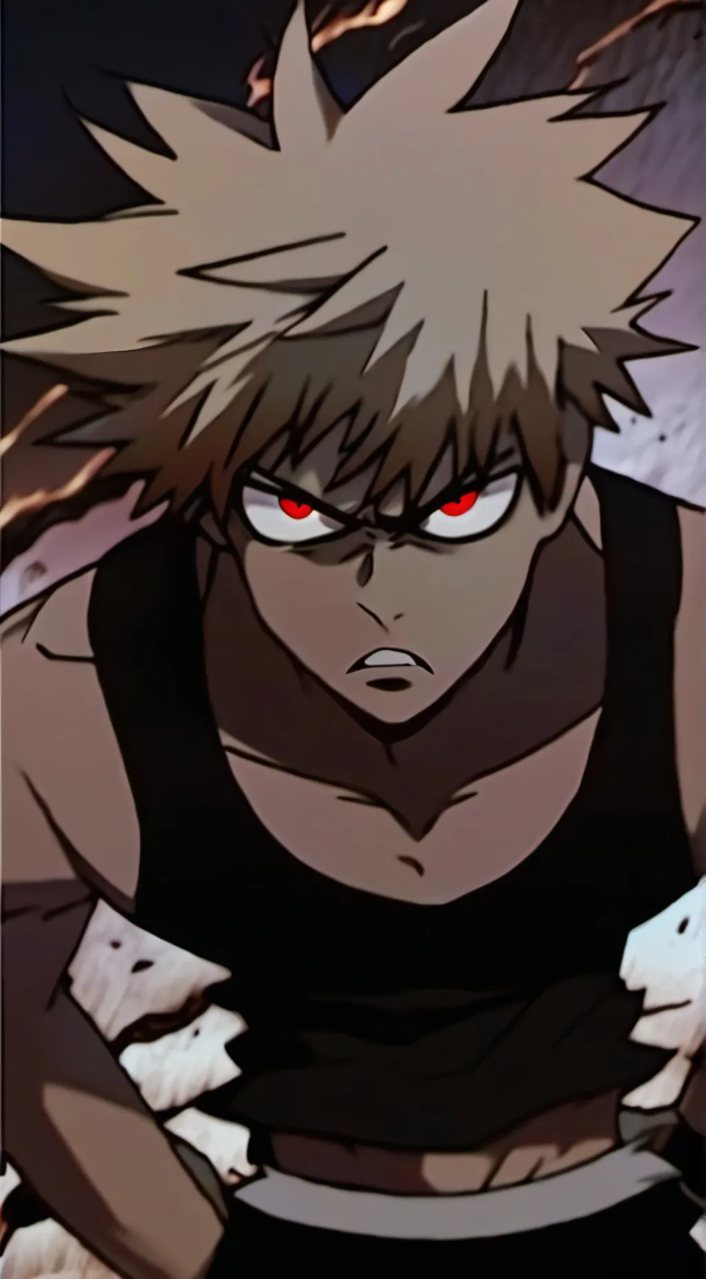 ai character: ~bakugo~ background
