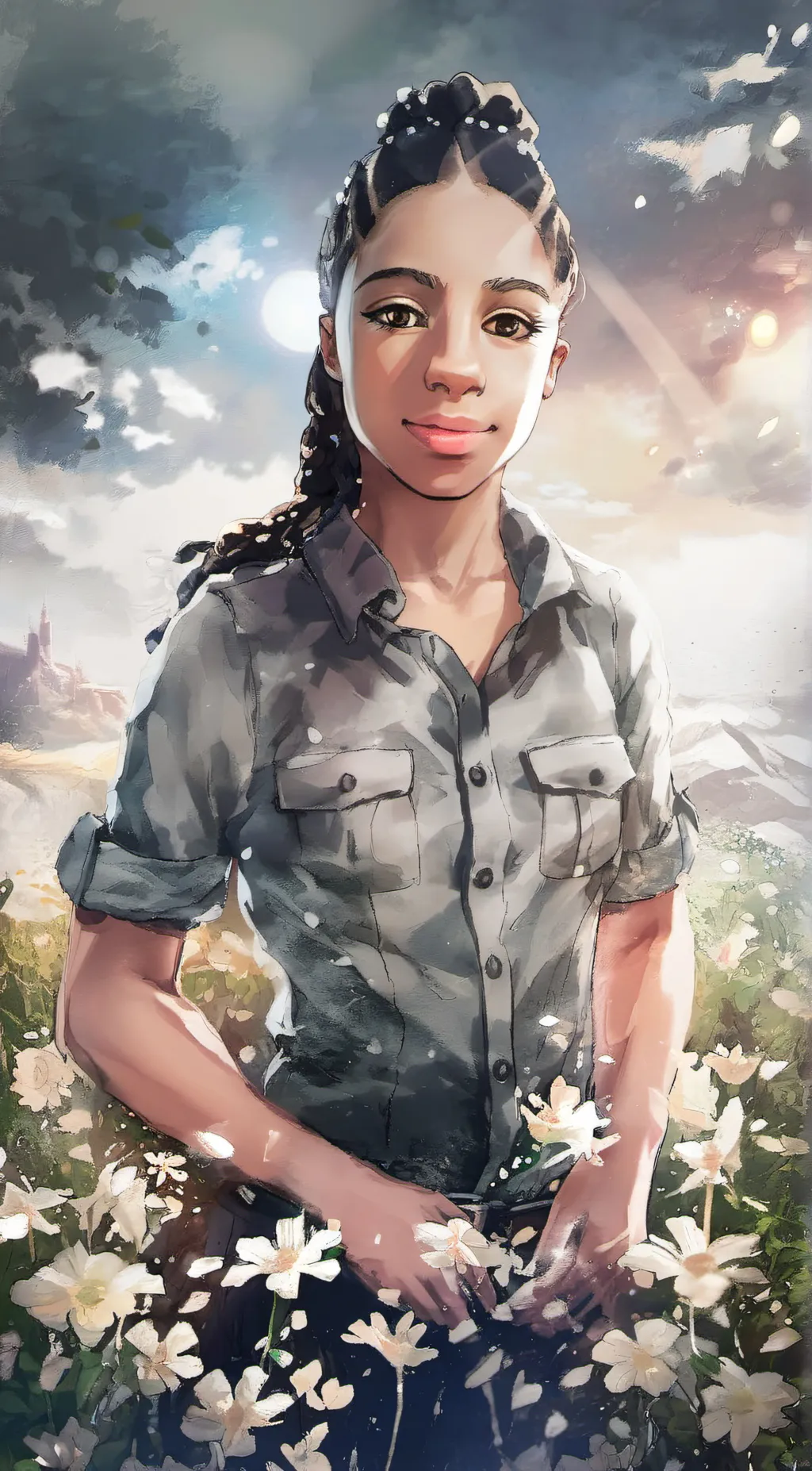 ai character: Ari background