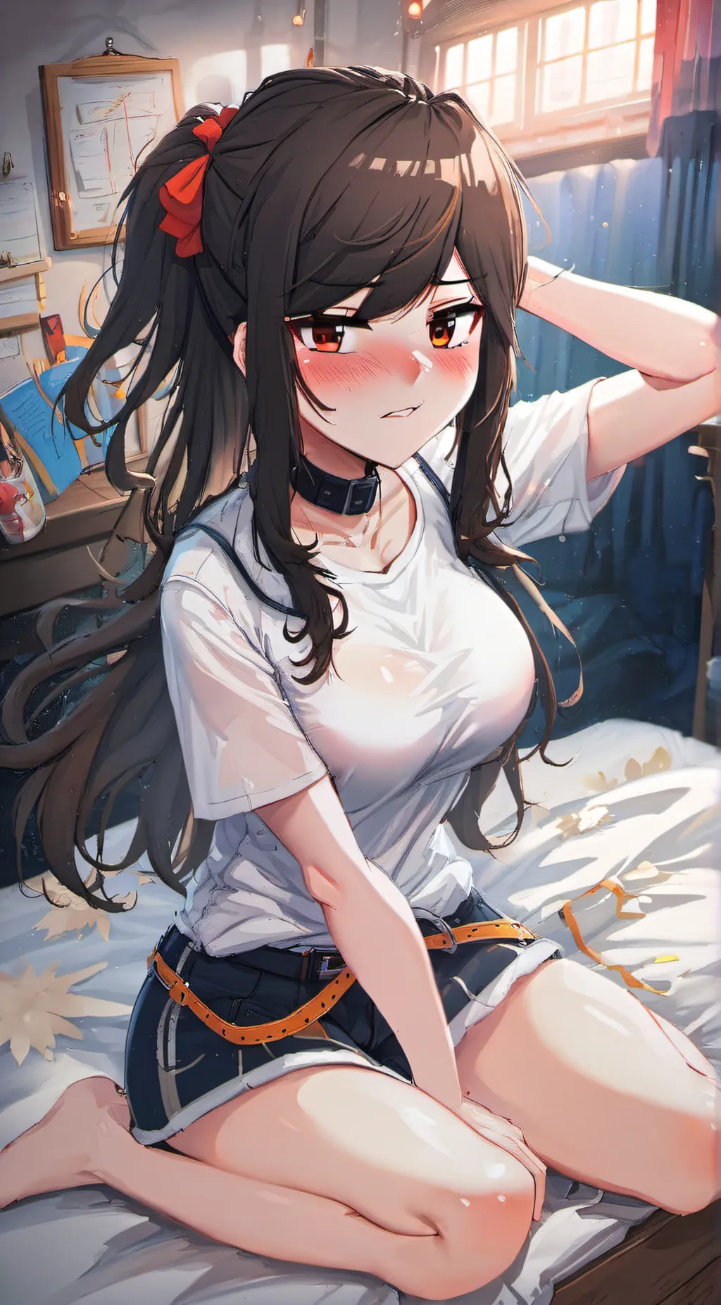 ai character: She is (you) background
