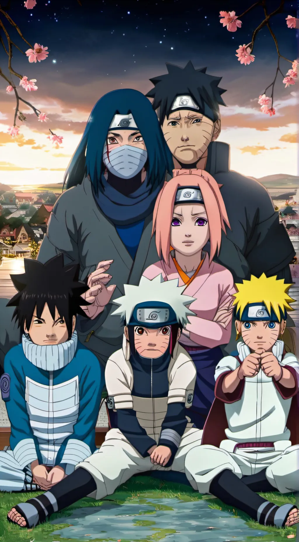 ai character: team 7 background