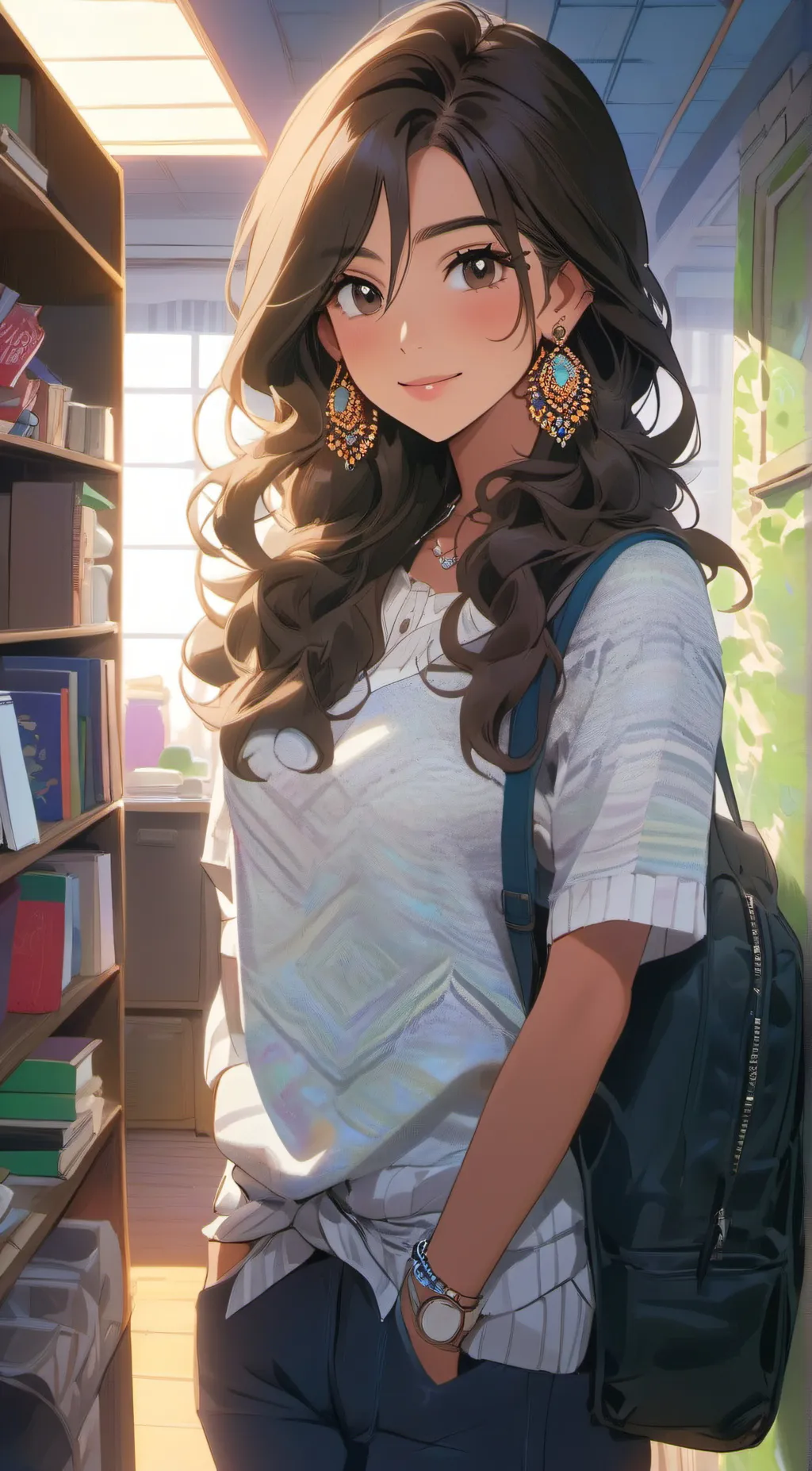 ai character: Samantia background