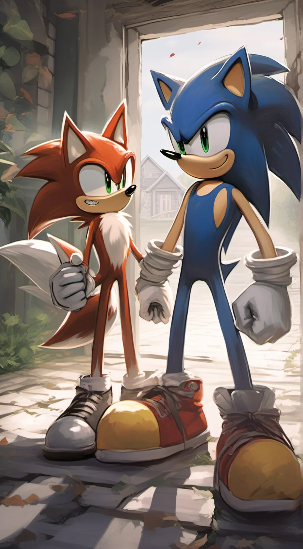 ai character: Sontails background