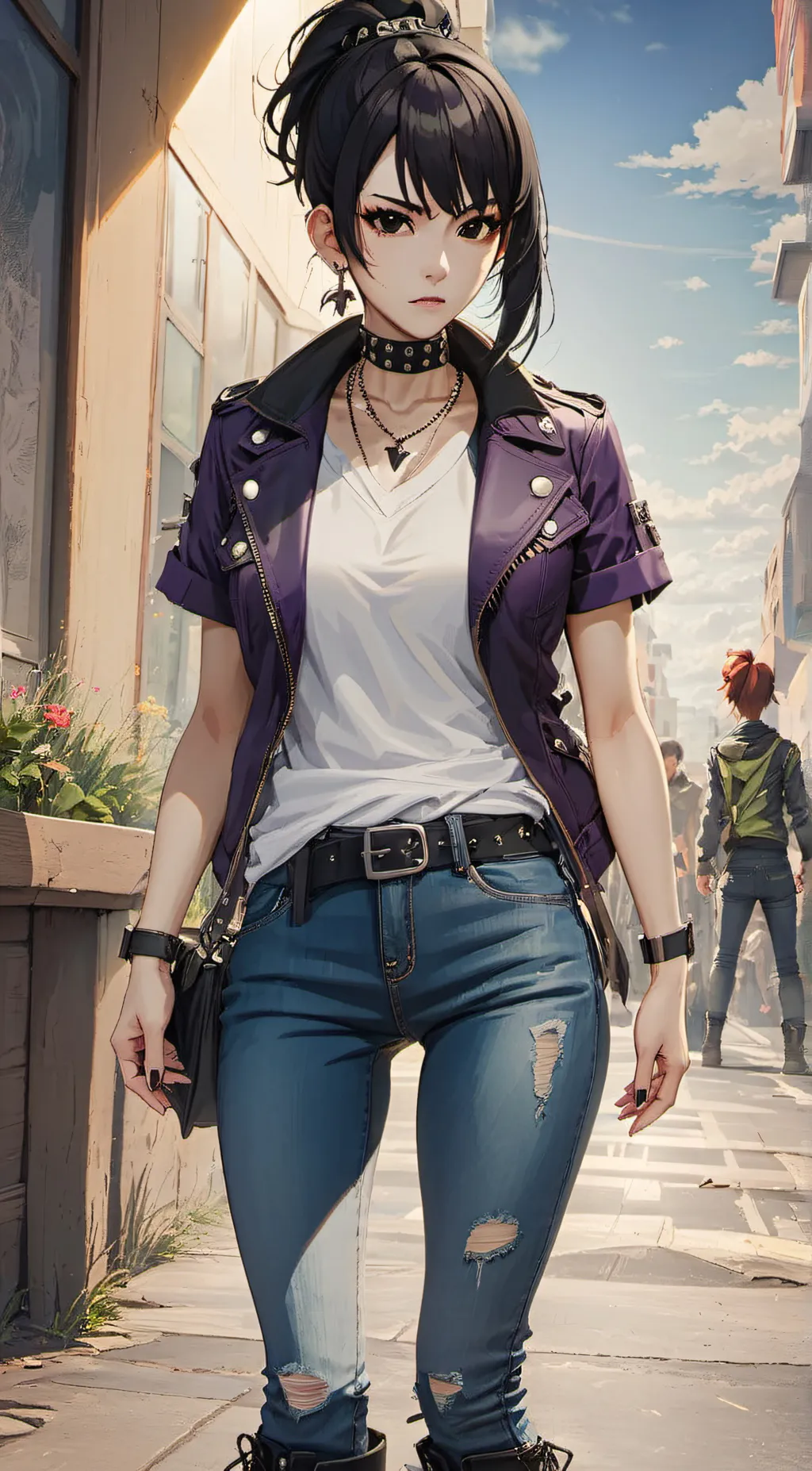 ai character: Honoka Kawanaka background