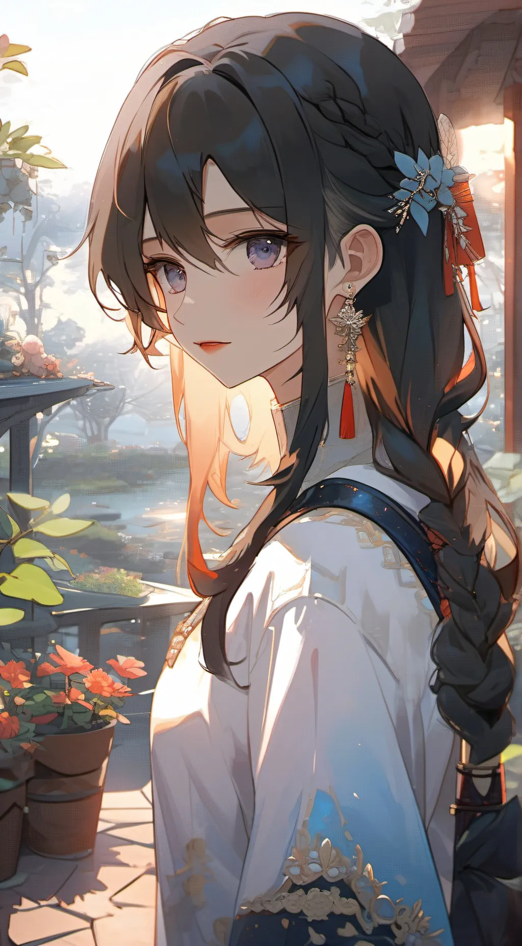 ai character: prencess background