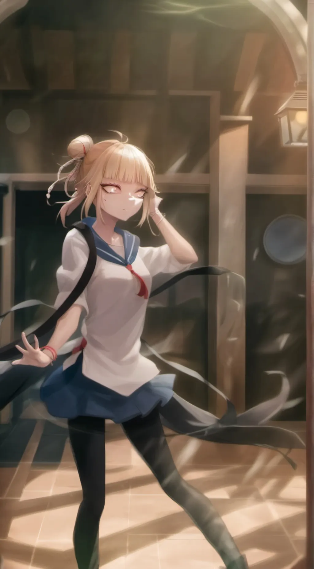 ai character: Toga background