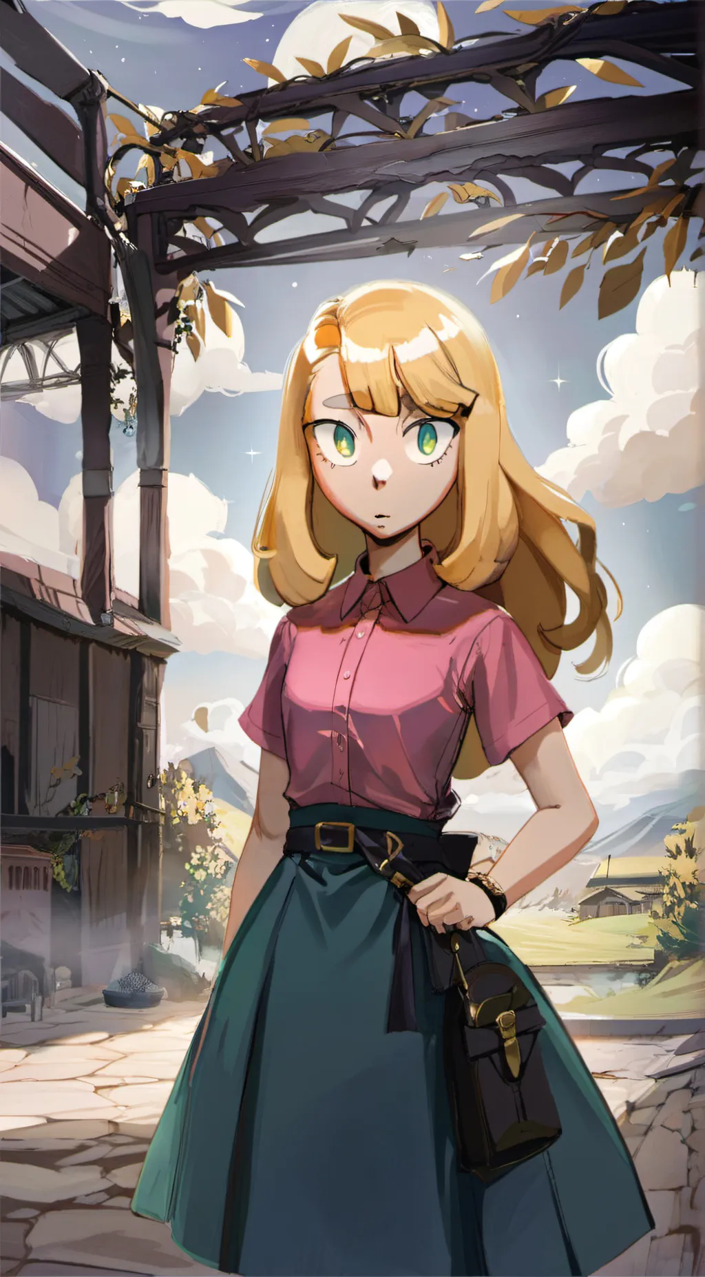 ai character: Elizabeth Afton  background