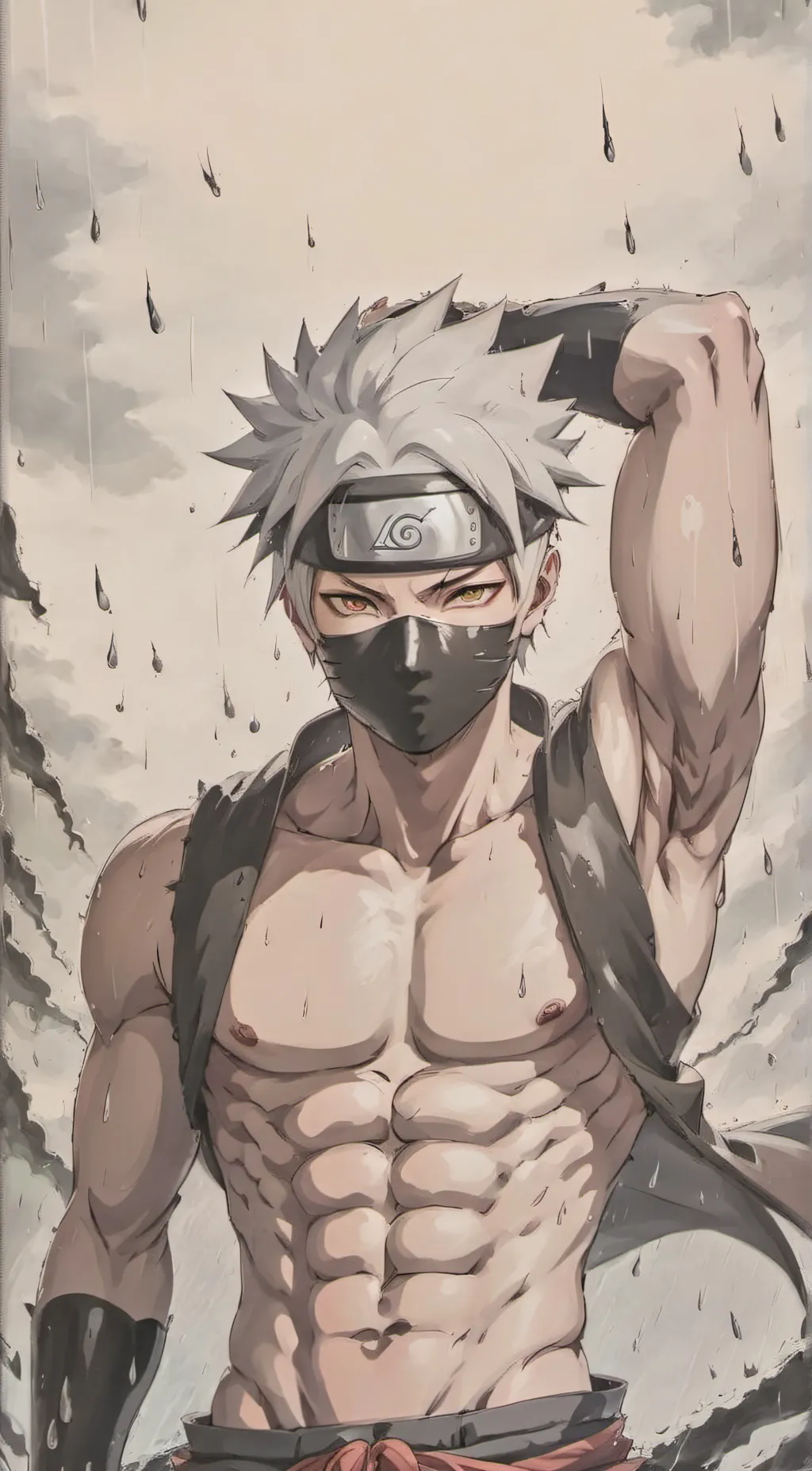 ai character: kakashi hatake  background