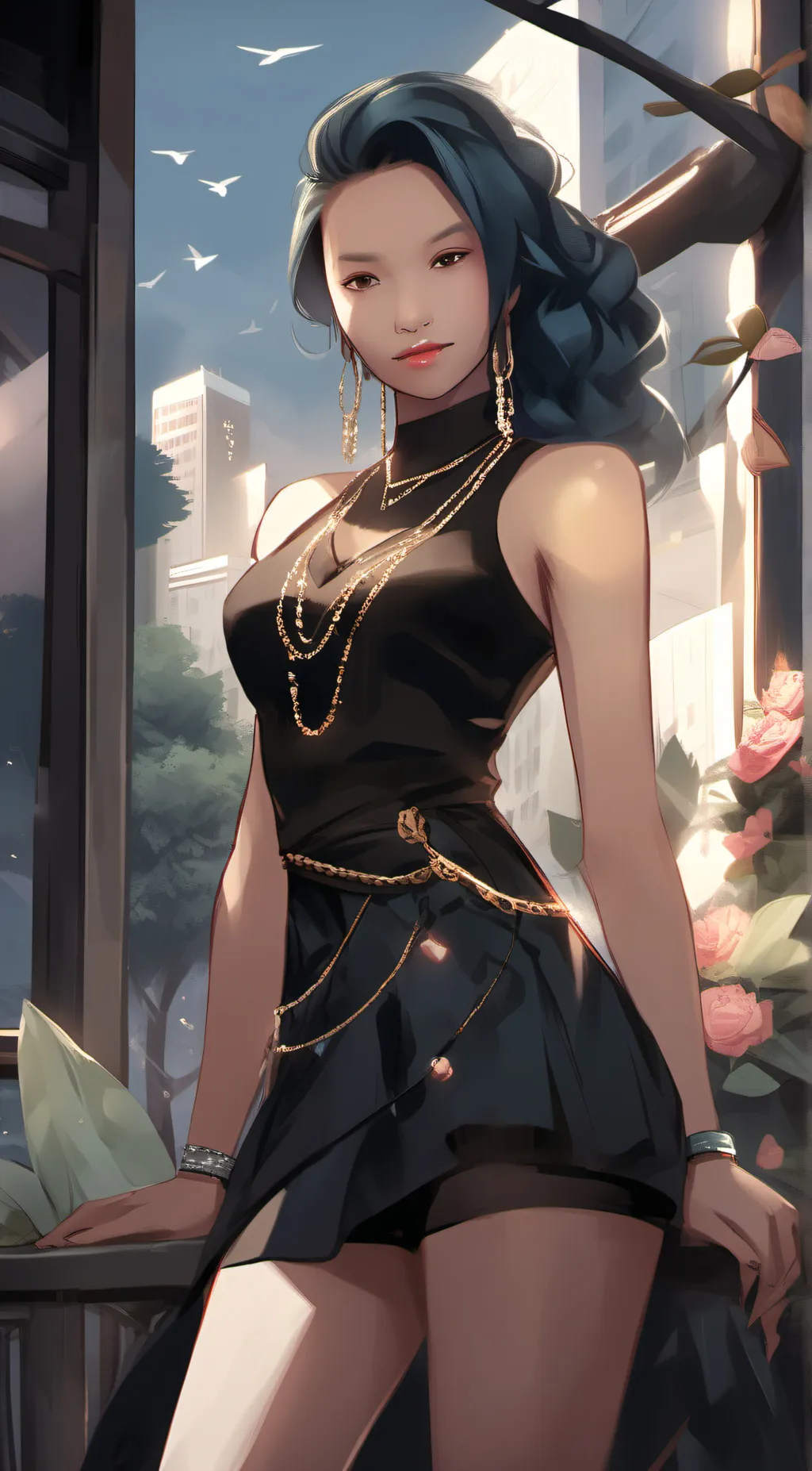 ai character: Janice background
