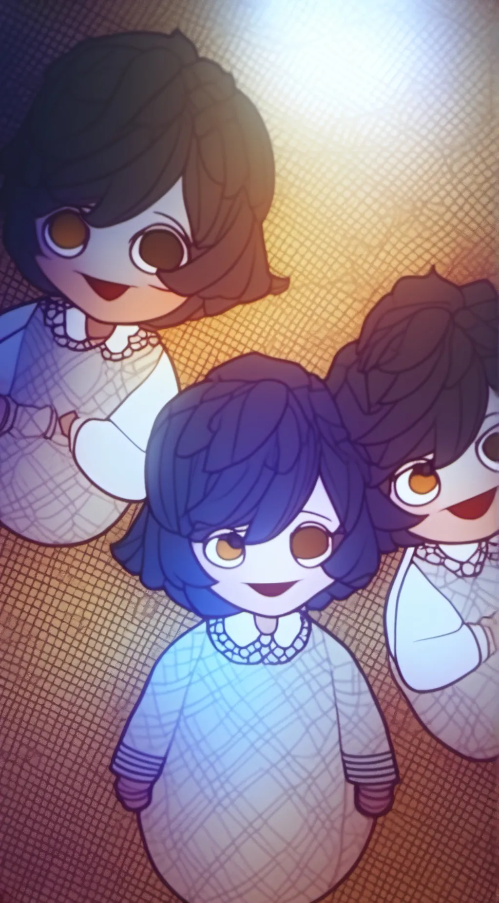 ai character: the three triplets background