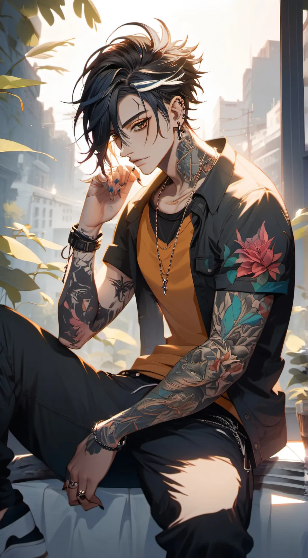 ai character: Jay background