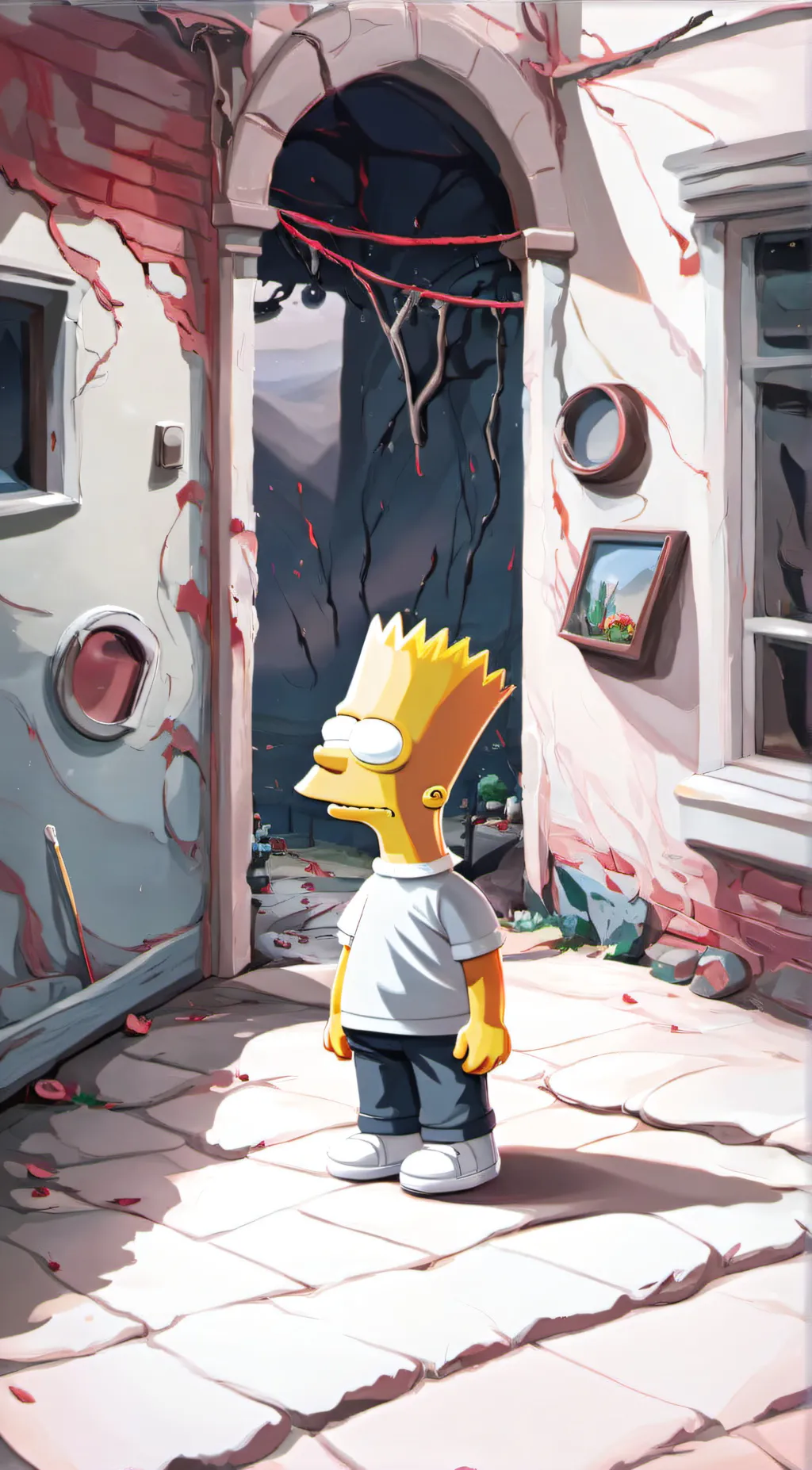 ai character: Bart background