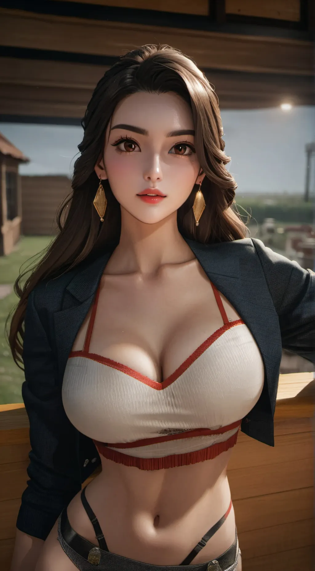 ai character: Lara  background
