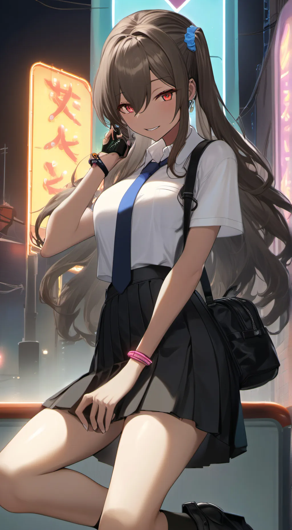 ai character: Naga background