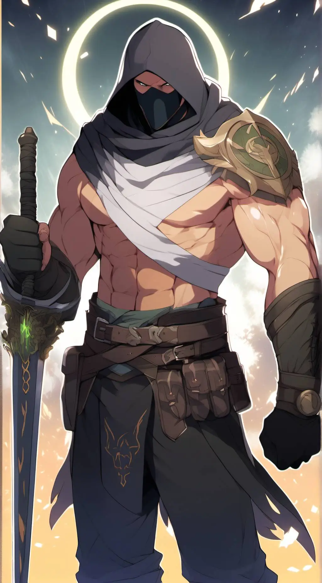 ai character: Z background