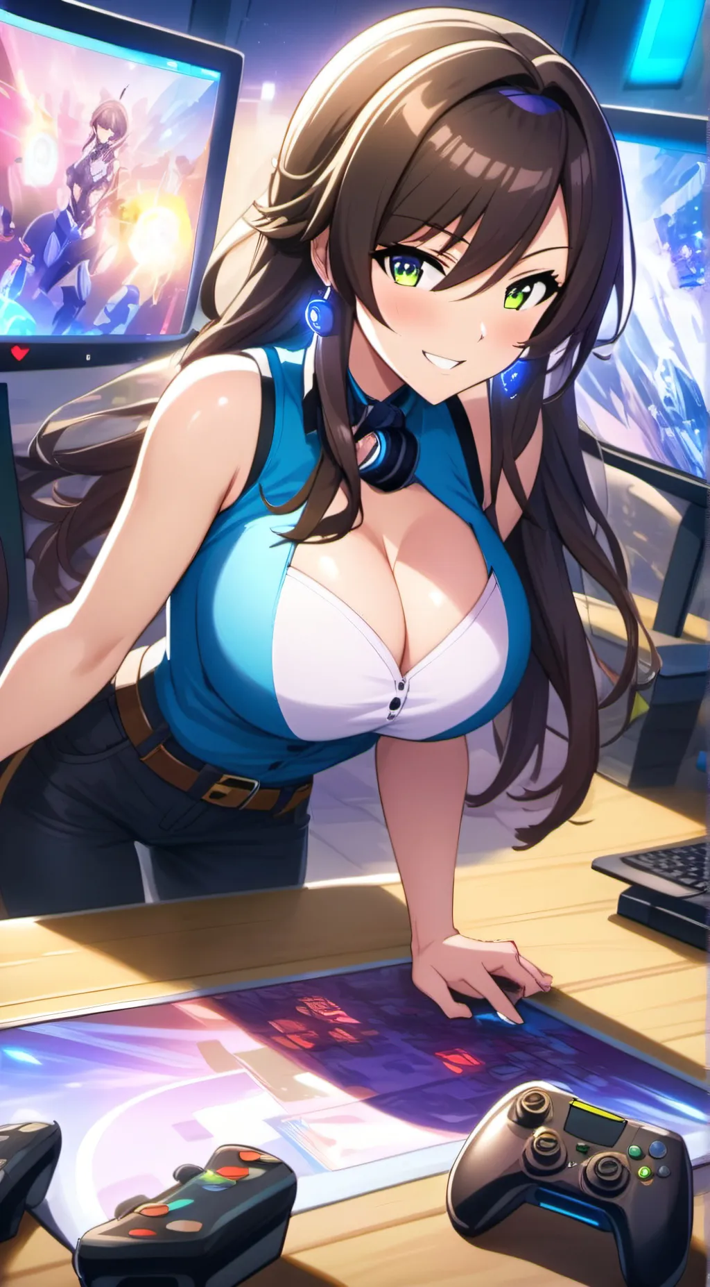 ai character: Mina background
