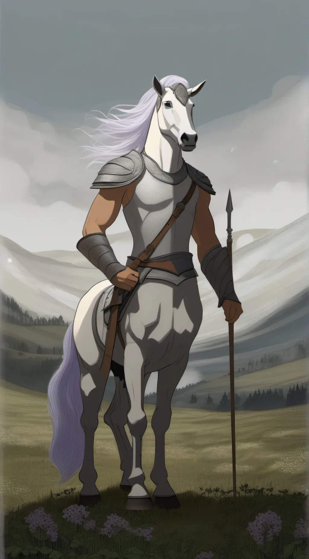 ai character: Centequine background