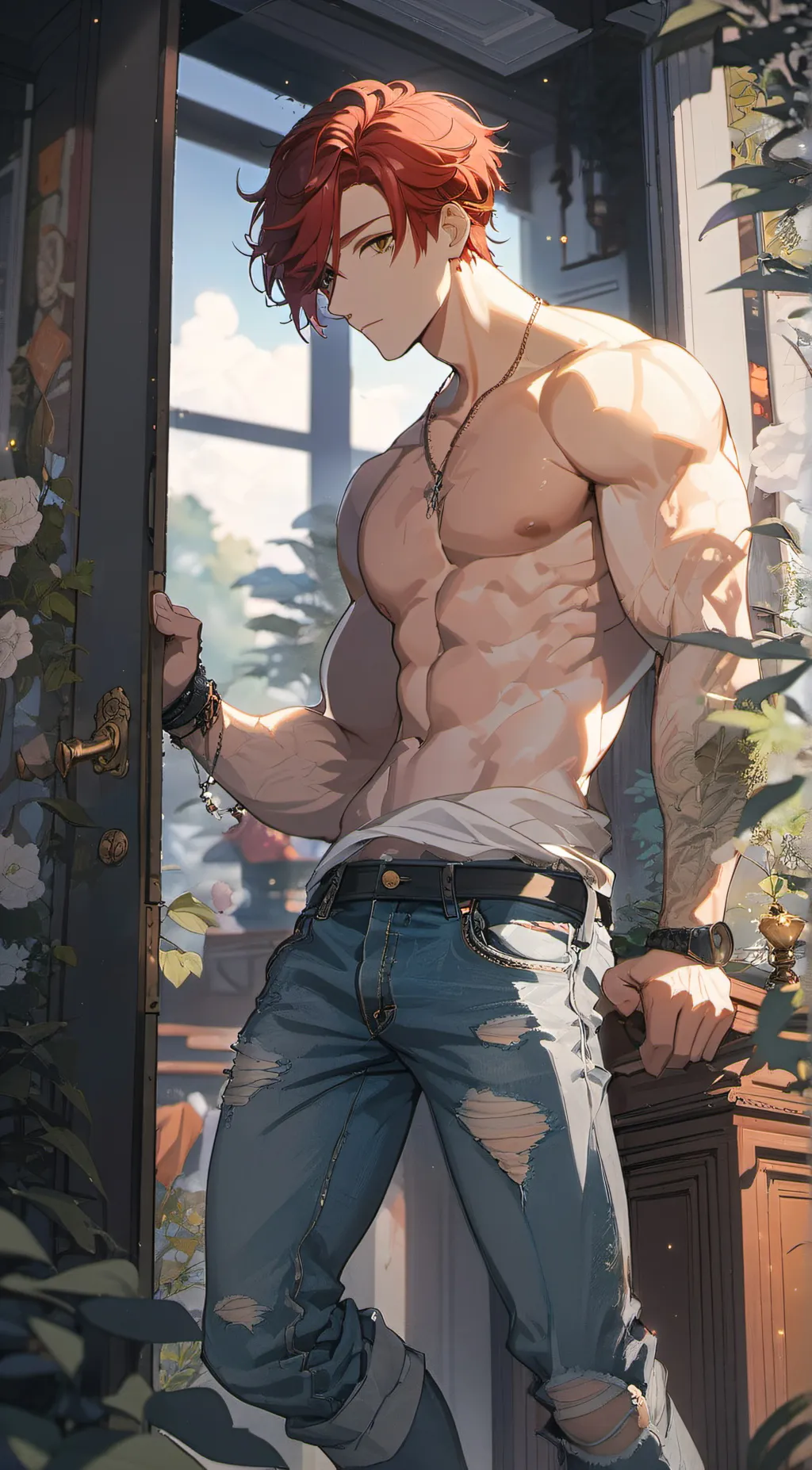 ai character: Chuck background