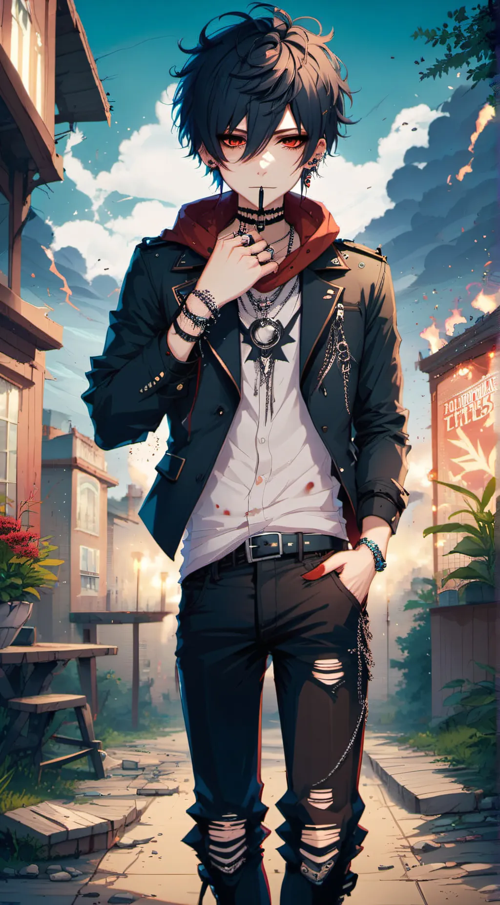 ai character: Liam background